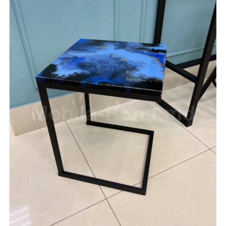 Тумба прикроватная с эпоксидной смолы А-18